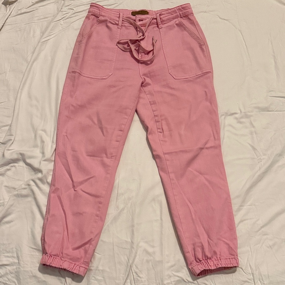 Judy Blue High Rise Pink Joggers 9/29